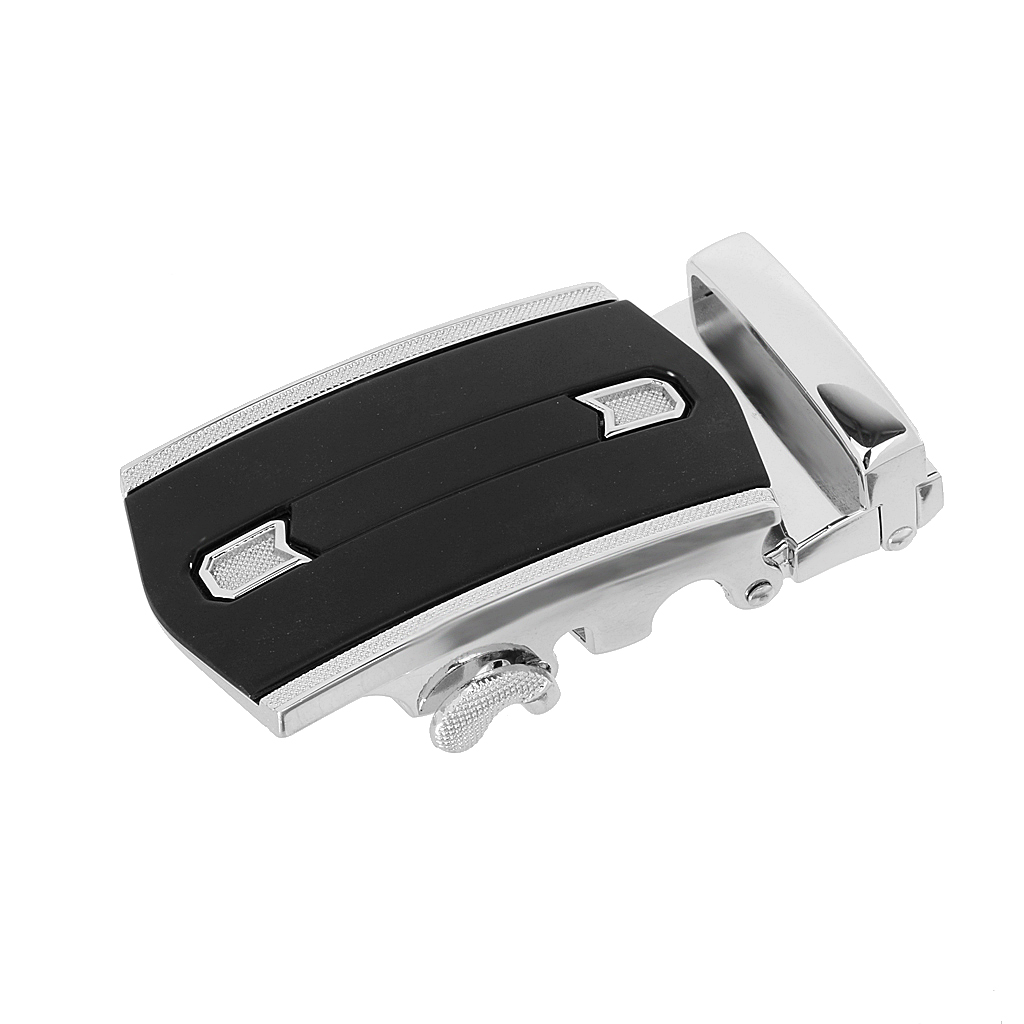 Alloy Automatic waistband Buckle Man belt buckle replacement repair accessory Fashion Men's Business Metal buckle Black color